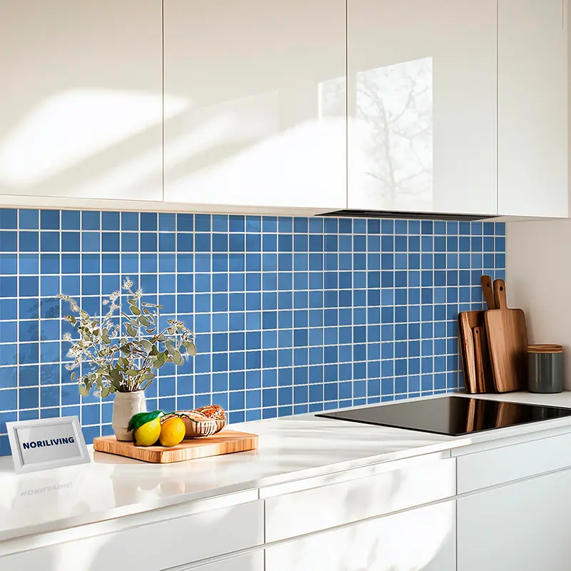 Küchenrückwand Echtglasoptik Profiline Fliesenoptik 056