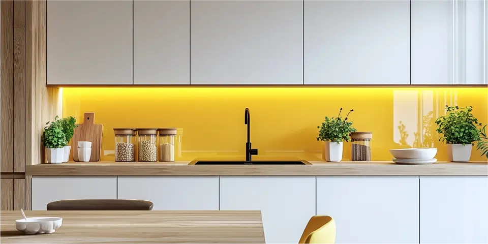 Individuelle Küchenrückwände