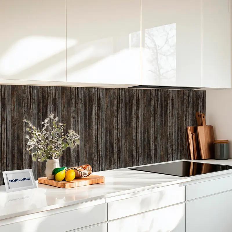 Küchenrückwand Echtglasoptik Profiline Alte Holzbohlen 532